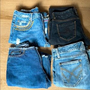 Jeans Listed Below